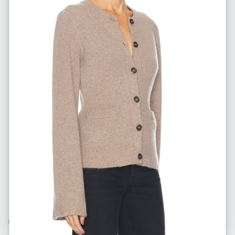 Jenni Kayne Cooper Cardigan in Taupe size Large - Picture 7 of 11